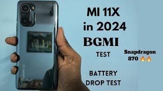 Mi 11X BGMI test in 2024 ( October) 