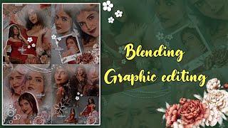 Easy Blending Graphic Editing Tutorial for fanpages || Hiti’s Creation || 