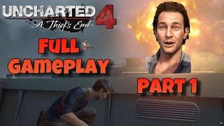 Uncharted 4, A Thief' s End | Full Gameplay | #gaming #alishagaming #ps5 #part1