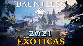 COMO CONSEGUIR TODAS LAS EXÓTICAS - ARMAS Y CASCOS - DAUNTLESS