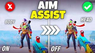 AIM ASSIST ON VS AIM ASSIST OFF | DIFFERENCE BETWEEN AIM ASSIST OFF AND ON | BGMI / Pubg Mobile