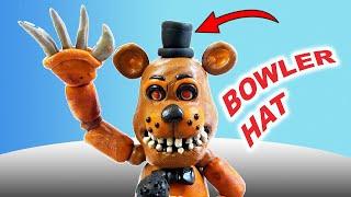 Animatronic  DRAWKILL FREDDY’s BOWLER HAT with CLAY | FNAF