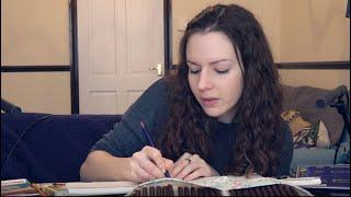 ASMR Drawing YOU roleplay - Mixed media, soft spoken