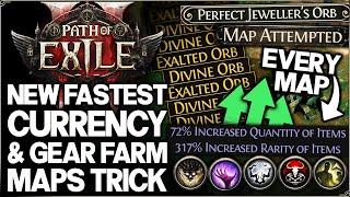 Path of Exile 2 - New ULTIMATE Map Juicing Trick - Fast Easy Gear & Best Currency Farm Maps Guide!