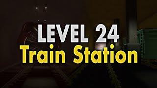 Apeirophobia | How to beat Level 24 "Train Station" [Part 1] | [CHAPTER 2]