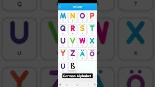 Learn German for beginners (German Alphabet)