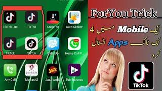 How to Install multi TikTok apps in One mobile | how to download TikTok International | Foryou trick