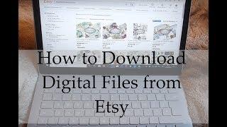 How to Download Digital Files from Etsy and Printing Borderless