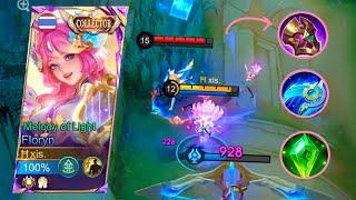 FLORYN VS JOY BROKEN DAMAGE | MELODY OF LIGHT | FLORYN GAMEPLAY - MLBB