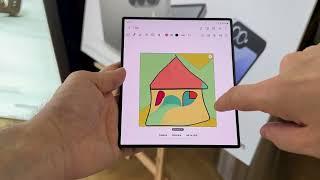 Hands-on Samsung Galaxy Z Fold6; Scriere de mână corectată și selfie-uri artistice cu AI