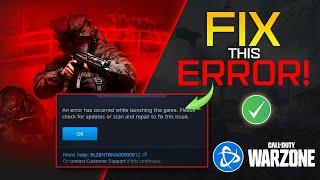 How to Fix BLZBNTBNA00000012 Error in COD Warzone on PC