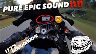 YAMAHA R1 PURE SOUND ( RAW ) INSANE SOUND !!