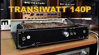 TRANSIWATT  TW 140P stereo power amplifier - zesilovač