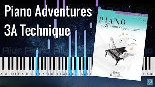 Rustling Leaves - Piano Adventures 3A Technique Tutorial