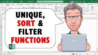 SORT & FILTER an Excel List Using Just Formulas