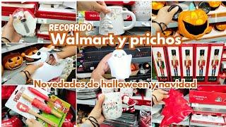 RECORRIDO POR WALMART Y PRICHOS| Navidad y halloween novedades