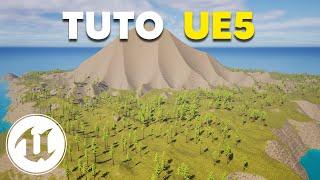 Unreal Engine 5 : Créer une Map Open World en 10 min (Tutoriel)