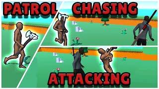 Unity AI Patrol, Chase, Attack Tutorial in Less than 8 Minutes(Advanced AI Controller)