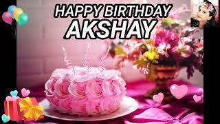 Happy Birthday Song AKSHAY  AKSHAY Happy Birthday Song #HappyBirthdaySongsWithAngel #HappyBirthday