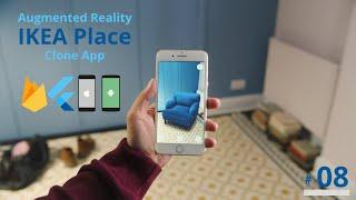 AR Augmented Reality Furniture App with Flutter | Android & iOS iKEA Place Clone Application 2023