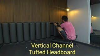 Vertical Channel Tufted Headboard | NORKEY TV