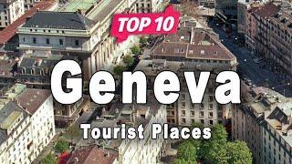 ai 4k Discover Geneva  The Heart of Switzerland | 14 BEST Things to Do in Geneva