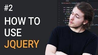 2: How to add jQuery to your website | Learn jQuery | jQuery tutorial