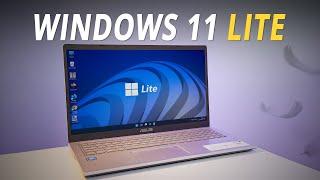 This is Windows 11 Lite!