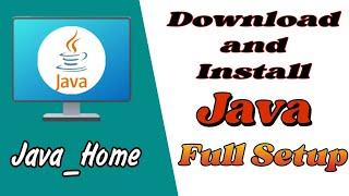 How to Download and Install Java JDK 19 in Windows 8,10,11 / Java full Setup / in Tamil/Java Program