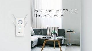 How to set up a TP-Link Range Extender