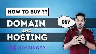 How to Buy Domain and Web Hosting from Hostinger 2021 | Step By Step in Hindi