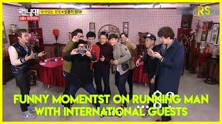 Funny Moments on Running Man with International Guests (Part 1)