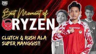 BTR RYZEN IS BACK! Best Clutch & Rush Moment [part 3]| PUBG Mobile Indonesia | #btrwin #btr #ryzen