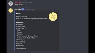 Discord music bot in 20 lines of code