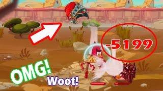 Angry Birds Epic: Old Nesting Barrow (New Red HELM! Elite Knight vs The Red Sword Spirit Bird)