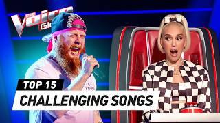 HARDEST SONGS to sing in The Blind Auditions on The Voice