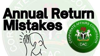 ANNUAL RETURN FILING MISTAKES THAT CAN COST YOU THOUSANDS