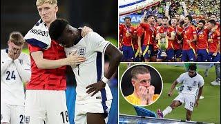 England LOSE Euro 2024 Final after suffering late heartbreak against Spain