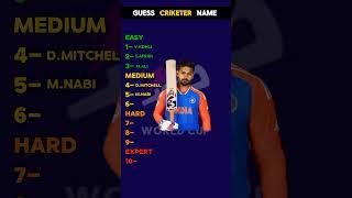 Guess cricket player #guessthecricketer #guesstheplayer #youtubeshorts #t20wc2024 #cricket #quiz