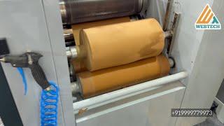 Experience Precision Cutting with WEBTECH’s Honeycomb Paper Roll Die Cutting Machine