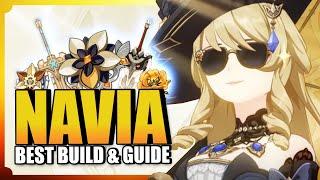 Navia build guide and showcase (artifact set, weapon, team comp)