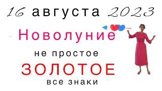  Новолуние 16 августа 2023 ( все знаки )….. От Розанна Княжанская