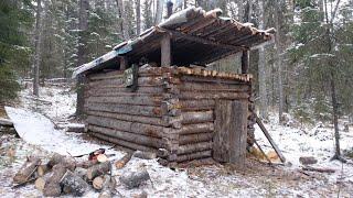 БЫТ В ТАЙГЕ РЕСПУБЛИКИ КОМИ. В ДВОЁМ С ДРУГОМ  ДАЛЕКО В ЛЕСУ.