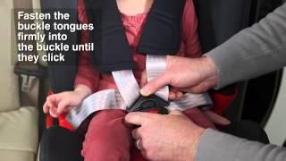 Как правильно зафиксировать ребенка в автокресле Britax&Romer с 5-точечными ремнями безопасности