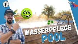  Pool Wasserpflege pH und Chlor messen und CYA erklärt 