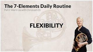 French Horn Basics and daily warm-ups (warm up) part 08 by Christoph Ess Flexibility