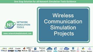 Wireless Communication Simulation Projects | Wireless Communication Projects