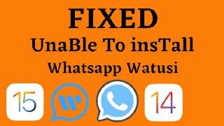 Unable To Install Watusi This App Cannot Be Installed Because its integrity Couldn’t Not Be Verified