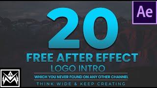 Best 20 New and Unique Logo Intro After Effects Template Free Download | Copyright Free