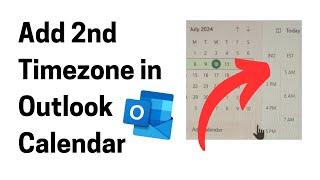 How To Add a Second Timezone in Outlook Calendar? Tired of Looking Up Different TimeZone? WATCH THIS